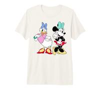 Disney Mickey And Friends Daisy And Minnie Mouse Classic Art Maglietta premium