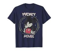 Disney Mickey And Friends Mickey Mouse Angry Ritratto Maglietta, Uomo, Navy, M