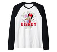 Disney Mickey And Friends My First Disney Trip Daisy Minnie Maglia con Maniche Raglan