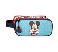 Disney Mickey Be Cool Astuccio Triplo Blu 22x10x9 cm Poliestere