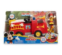 Disney Mickey, Camion dei pompieri, con funzione sonora e luminosa, 2 figure incluse, giocattolo per bambini dai 3 anni, Mcc00
