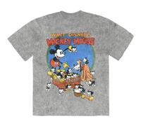 Disney Mickey Cat Basket autorizzato Uomo maglietta