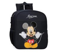 Disney Mickey Cheerful Bagagli- Borsa a tracolla, Unisex - Bambini e ragazzi, Nero, Taglia unica