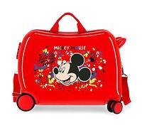 Disney Mickey Colour Mayhem Valigia per bambini, rosso, Talla Unica, Valigia per bambini
