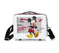 Disney Mickey Draw the line Zaino portaon carrello Rosso 29x21x15 cms ABS