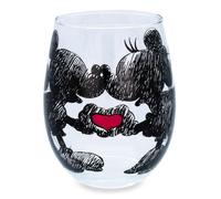 Disney Mickey E Minnie Mouse Teardrop senza Stelo Vino Vetro Contiene 591ml
