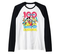 Disney Mickey & Friends 100 Magical Days of School 100th Day Maglia con Maniche Raglan