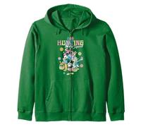 Disney Mickey & Friends Easter Egg Hunting Squad Retro Logo Felpa con Cappuccio