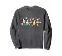 Disney Mickey & Friends Easter Eggs Friends Cute Chest Logo Felpa