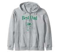 Disney Mickey & Friends Father's Day Best Dad Goofy Big Logo Felpa con Cappuccio