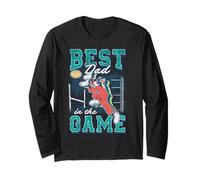 Disney Mickey & Friends Father's Day Best Dad in Game Retro Maglia a Manica