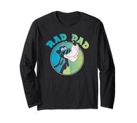 Disney Mickey & Friends Father's Day Rad Dad Chest Portrait Maglia a Manica
