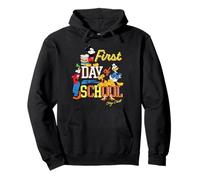 Disney Mickey & Friends First Day of School Stay Chill Felpa con Cappuccio