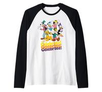 Disney Mickey & Friends Let's Celebrate! Party Matching Maglia con Maniche Raglan