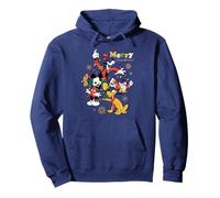Disney Mickey & Friends Merry Friendsmas Christmas Holiday Felpa con Cappuccio