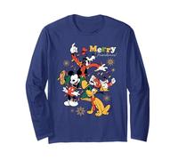 Disney Mickey & Friends Merry Friendsmas Christmas Holiday Maglia a Manica