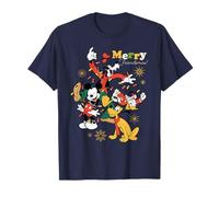 Disney Mickey & Friends Merry Friendsmas Christmas Holiday Maglietta