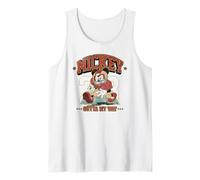 Disney Mickey & Friends Mickey Outta My Way Retro Collegiate Canotta