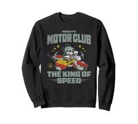 Disney Mickey & Friends Mickey's Motor Club Vintage Logo Felpa