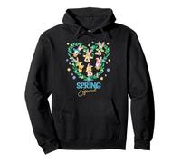 Disney Mickey & Friends Spring Squad Easter Bunny Ears Icon Felpa con Cappuccio
