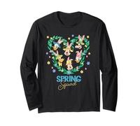 Disney Mickey & Friends Spring Squad Easter Bunny Ears Icon Maglia a Manica