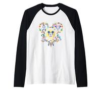 Disney Mickey & Friends Summer Vacation Mickey Mouse Icon Maglia con Maniche Raglan