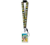 Disney Mickey & Gang Black Lanyard with Card Holder by Disney
