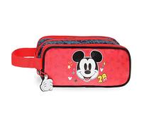 Disney Mickey Get Moving Astuccio Tripla Multicolore 22x10x9 cm Poliestere, multicolore, Astuccio triplo