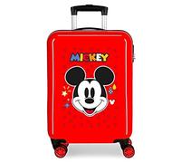 Disney Mickey Get Moving Valigia, rosso, Valigia - NUOVO
