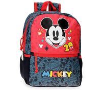 Disney Mickey Get Moving Zaino Scuola Multicolore 25x32x12 cm Poliestere 9,6L, m