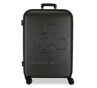 Disney Mickey Good Trip Valigia media nera 49 x 70 x 27 cm Rigido 3,86 kg Chiusura TSA ABS 3,86 kg 92,61 L estensibile, Nero, Taglia unica, Valigia media