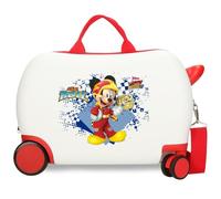 Disney Mickey Joy Valigia per bambini Multicolore 41x34x20 cms Rigida ABS Chiusura a combinazione numerica 25L 2,1Kgs 4 Ruote Bagaglio a mano