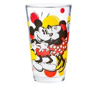 Disney Mickey & Minnie Bacio Puntini 473ml Pinta Bicchiere