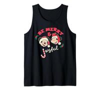 Disney Mickey & Minnie Christmas Be Merry & Joyful Holiday Canotta