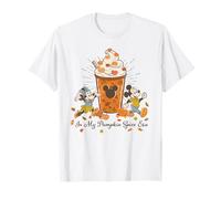 Disney Mickey & Minnie in My Pumpkin Spice Era Fall Coffee Maglietta