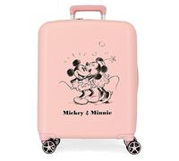 Valigia cabina Disney Mickey & Minnie Kisses Nude 40x55x20 cm ABS rigido Chiusura TSA integrata 38.4L 2.82 kg Bagaglio a mano 4 doppie ruote