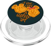 Disney Mickey & Minnie Love You a Waffle Lot Valentine's Day PopSockets PopGrip per MagSafe