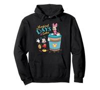 Disney Mickey & Minnie Magical Days & Lattes Coffee Lovers Felpa con Cappuccio