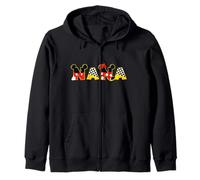 Disney Mickey Minnie Nana Grandma Gift Family Trip Vacation Felpa con Cappuccio