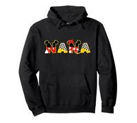 Disney Mickey Minnie Nana Grandma Gift Family Trip Vacation Felpa con Cappuccio