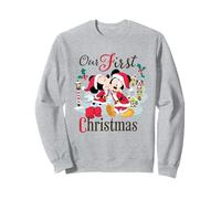 Disney Mickey & Minnie Our First Christmas Holiday Couples Felpa