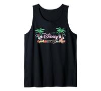Disney Mickey & Minnie Tropical Island Vacation Script Logo Canotta