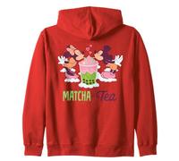 Disney Mickey & Minnie Valentine You're the Matcha to My Tea Felpa con Cappuccio