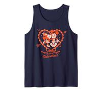 Disney Mickey & Minnie Valentine's Day "Be Mine, Valentine!" Canotta