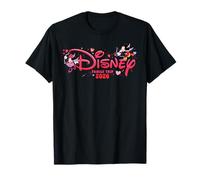Disney Mickey & Minnie Valentine's Day Family Trip 2026 Logo Maglietta