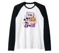 Disney Mickey & Minnie "Will Ube Mine?" Valentine's Day Gift Maglia con Maniche Raglan