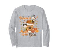 Disney Mickey & Minnie You're The Pumpkin to My Spice Fall Maglia a Manica