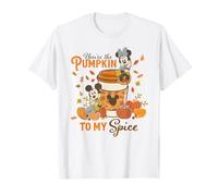 Disney Mickey & Minnie You're The Pumpkin to My Spice Fall Maglietta