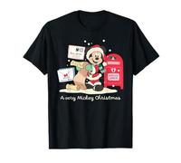 Disney Mickey Mouse A Very Mickey Christmas Retro Holiday Maglietta