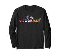 Disney Mickey Mouse And Friends It's My Birthday Party Maglia a Manica